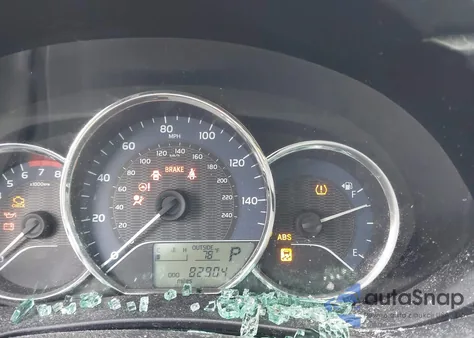 2015 Toyota Corolla Le из США, поврежденный, VIN 2T1BURHE8FC304080